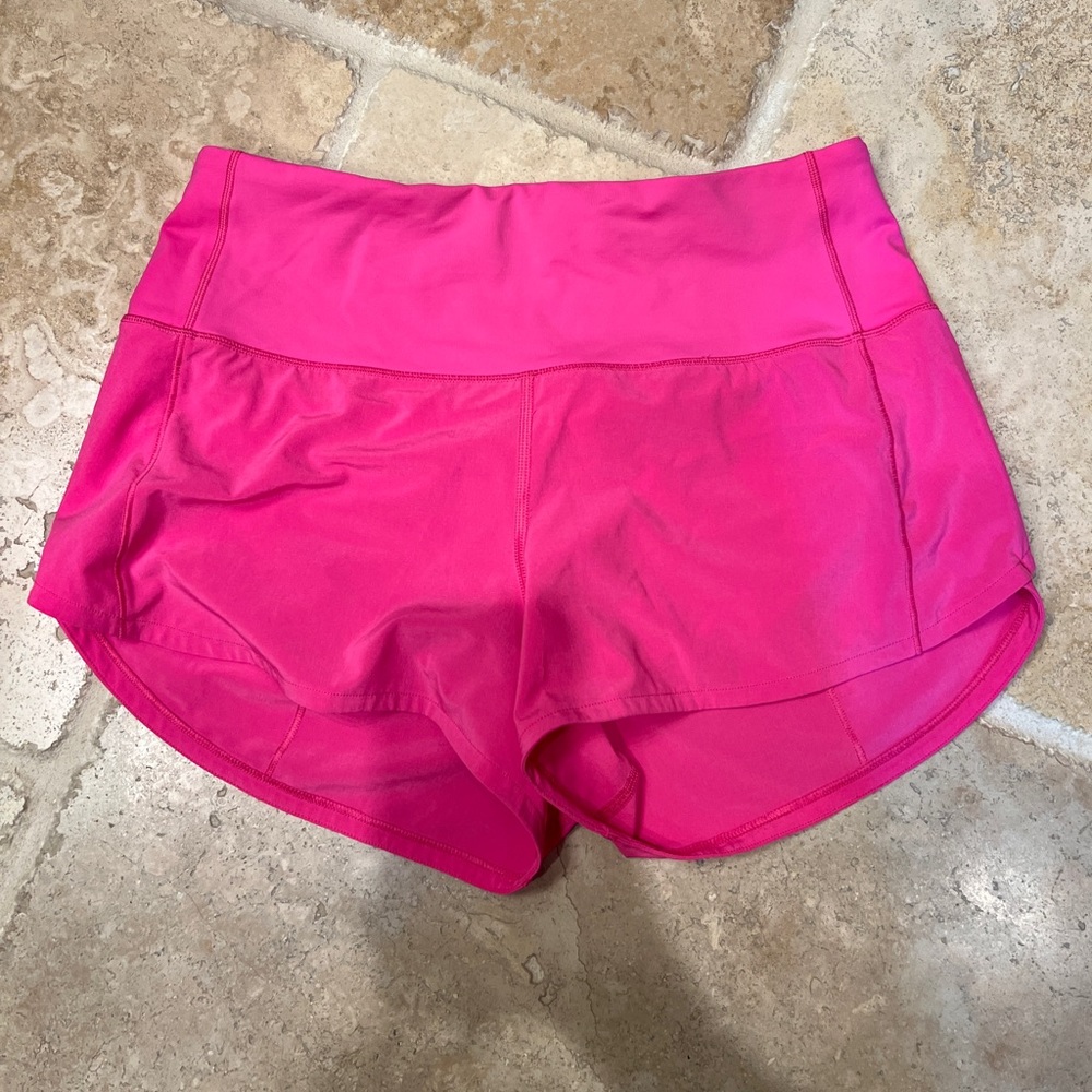Pink Lululemon Shorts